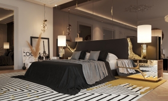 100 Products: The Amazing Lapiaz Headboard and Bed by Boca do Lobo